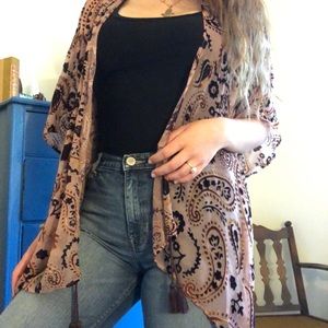 Bohemian Tassel Shawl